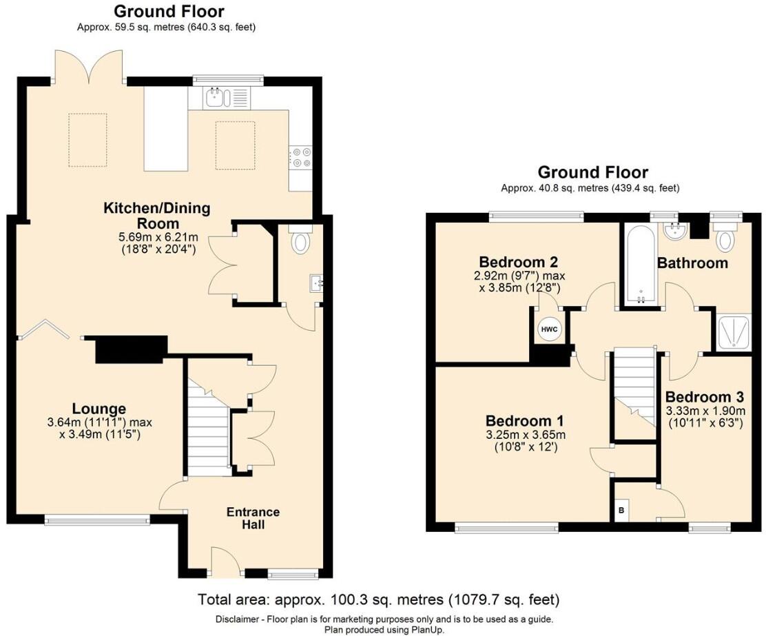 Howards Drive, Gadebridge, Hemel Hempstead, Hertfordshire, HP1 3NW floorplan