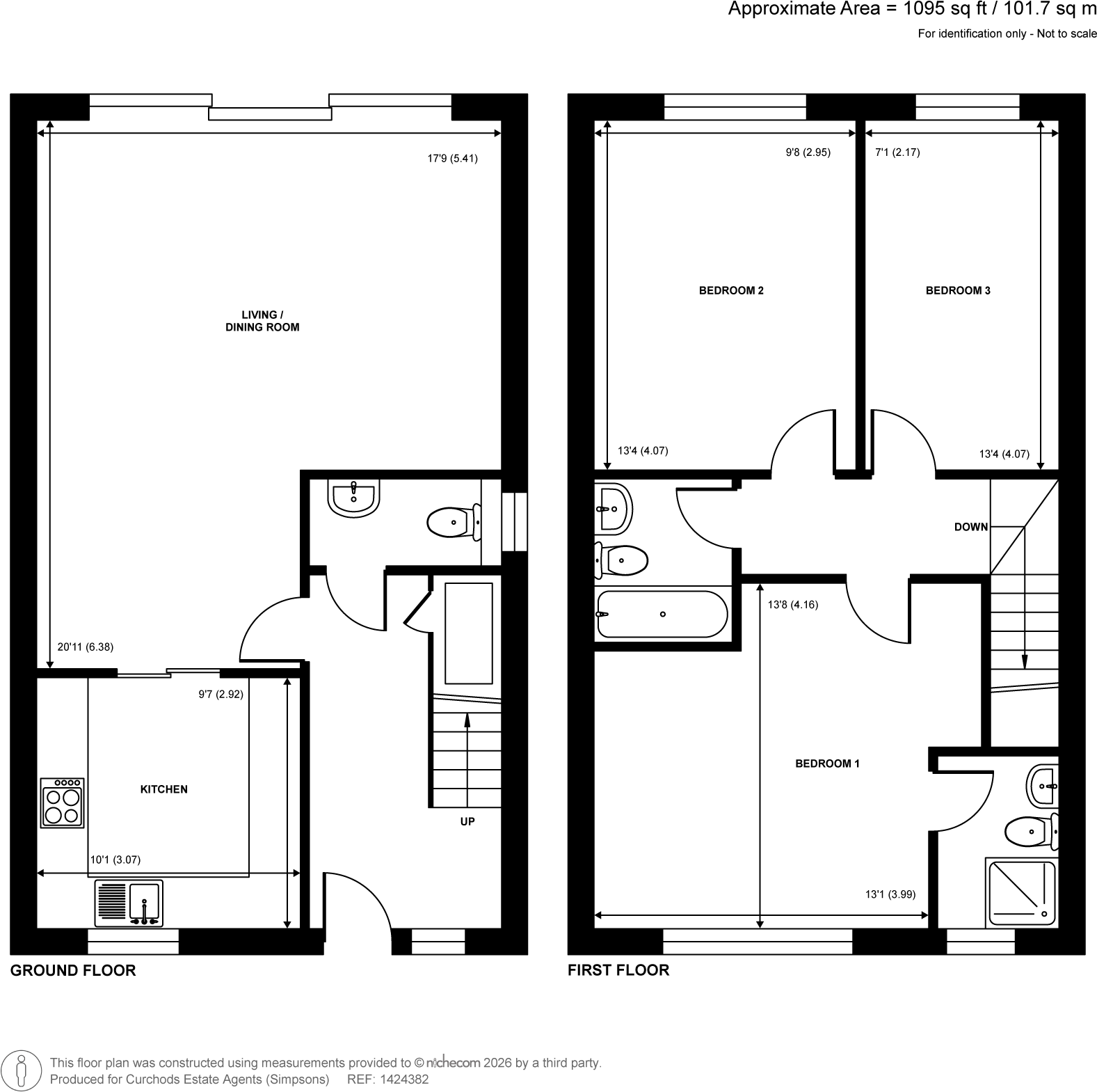 Old Esher Road, Hersham, KT12 floorplan
