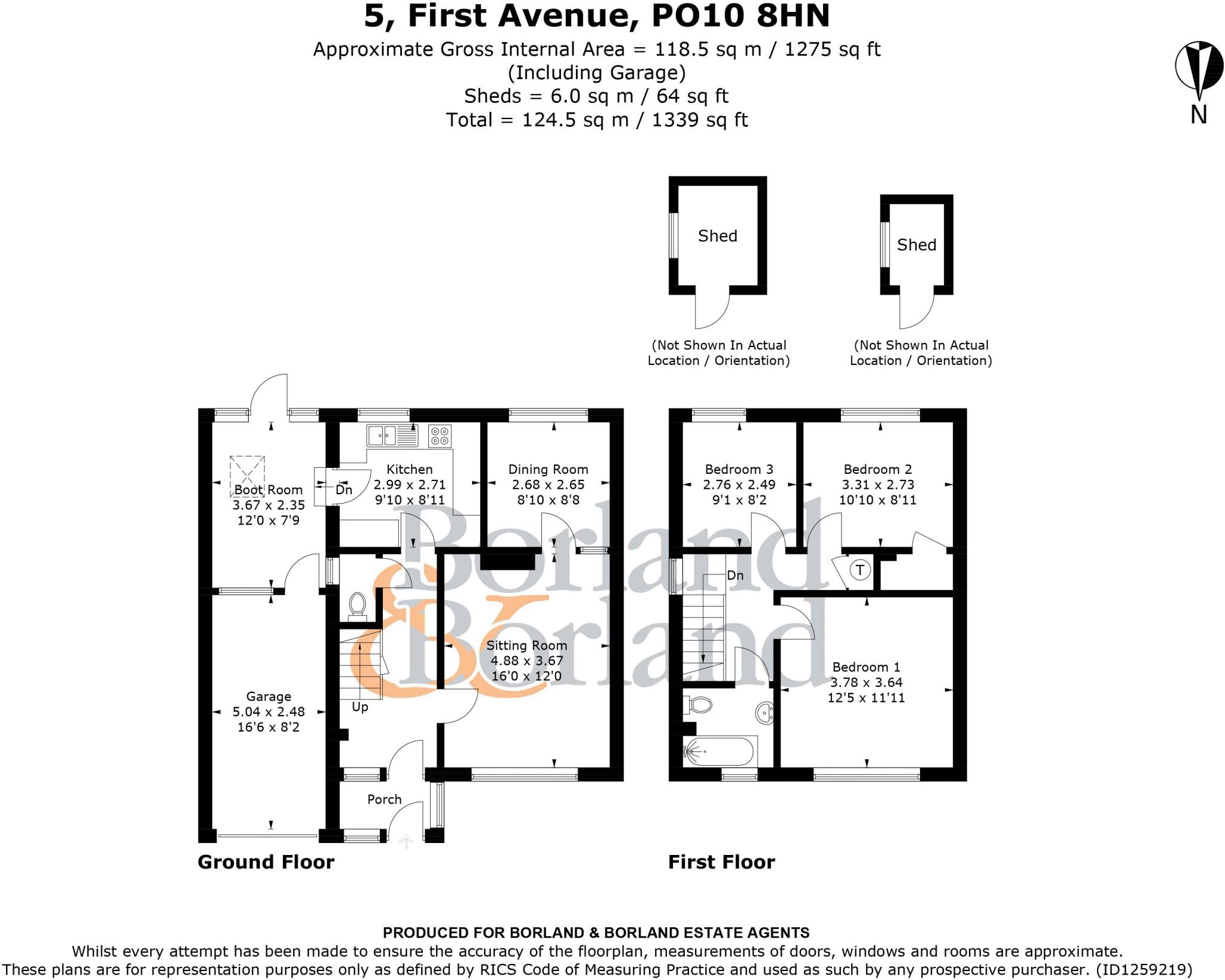 First Avenue, Southbourne floorplan