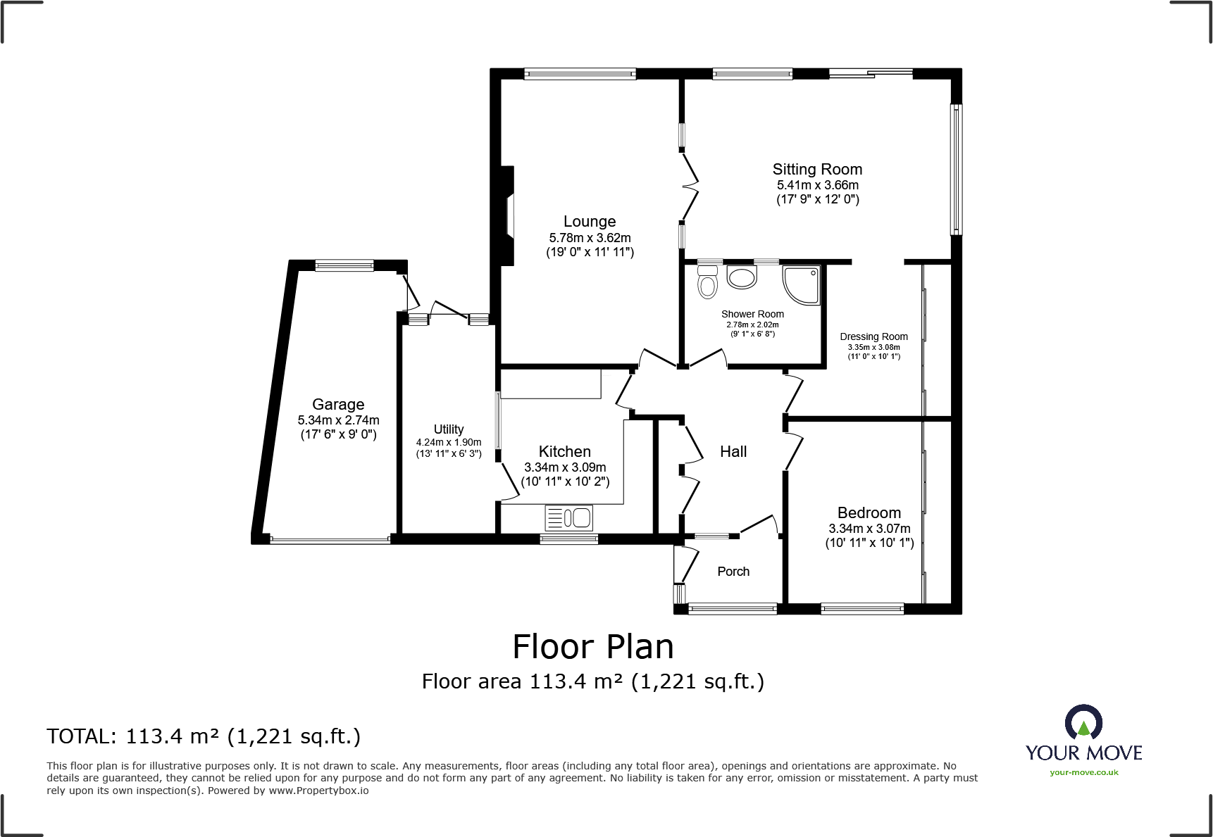 Farley Way, Fairlight, Hastings, East Sussex, TN35 floorplan