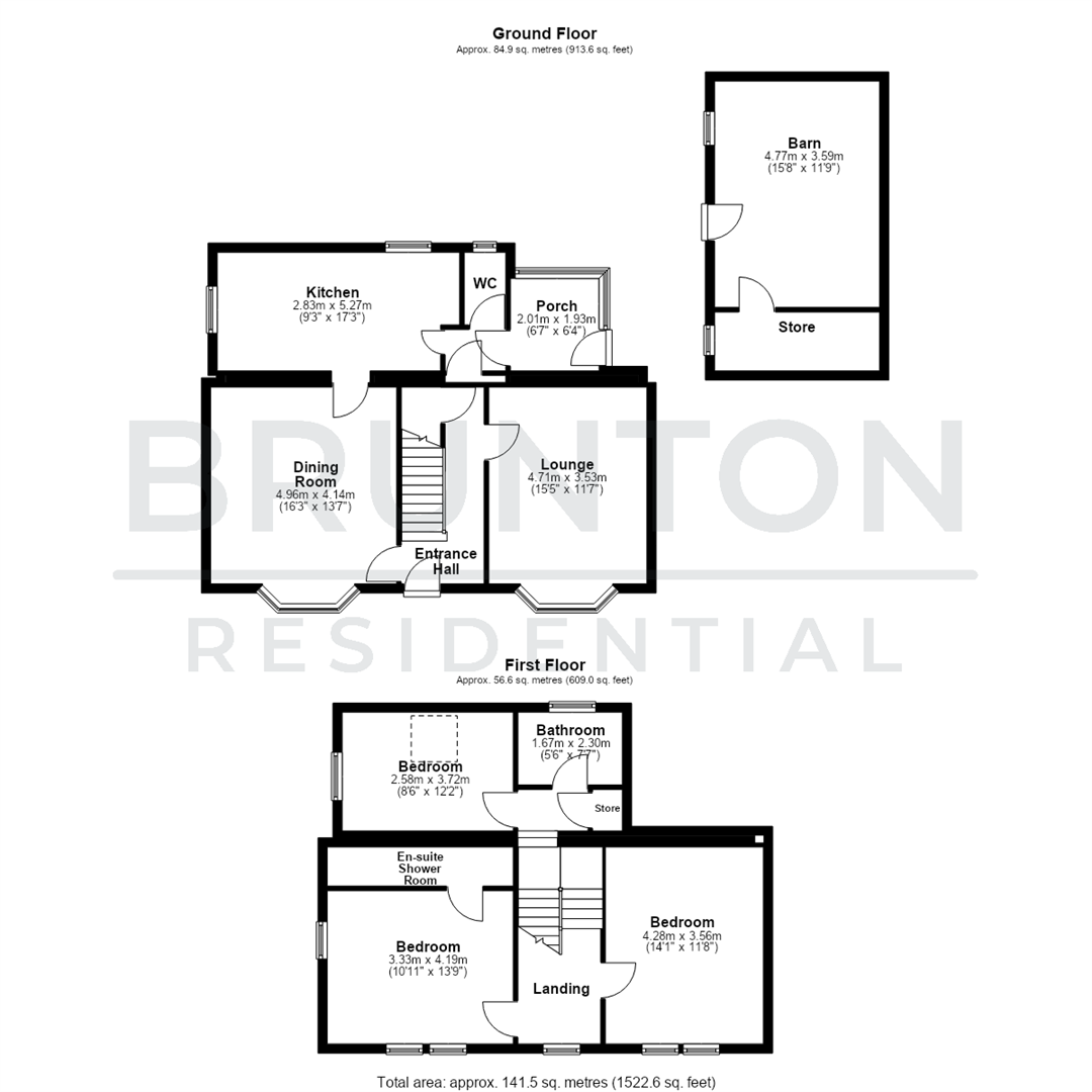 Yarrow, Hexham, NE48 floorplan