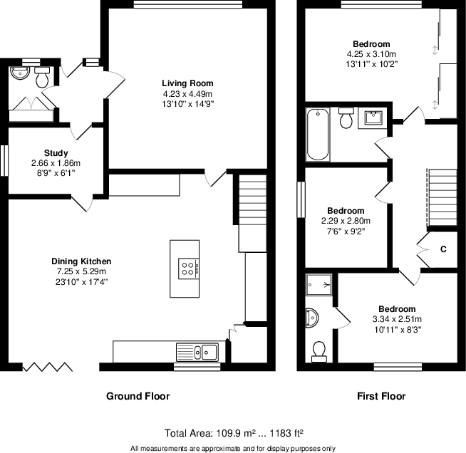 Linton Rise, Alwoodley floorplan