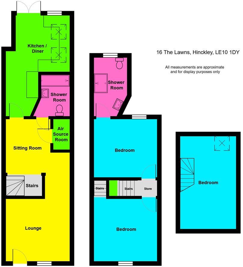 The Lawns, Hinckley floorplan