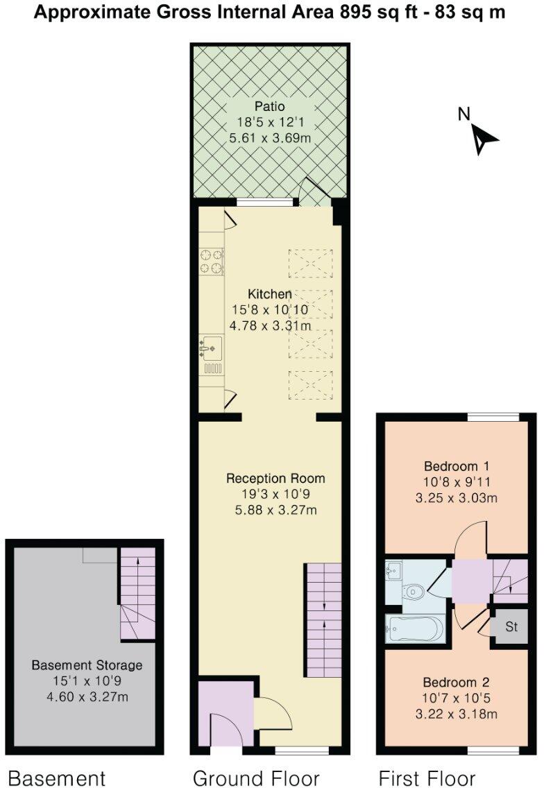 St. Marys Road, London, W5 floorplan
