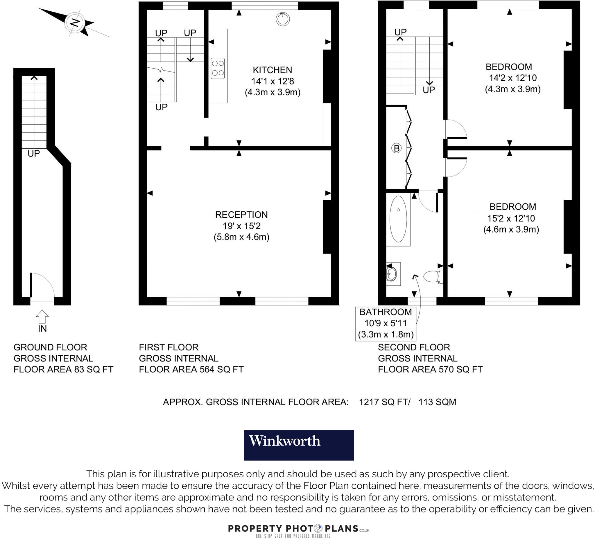 Hammersmith Grove, Brackenbury Village, London, W6 floorplan