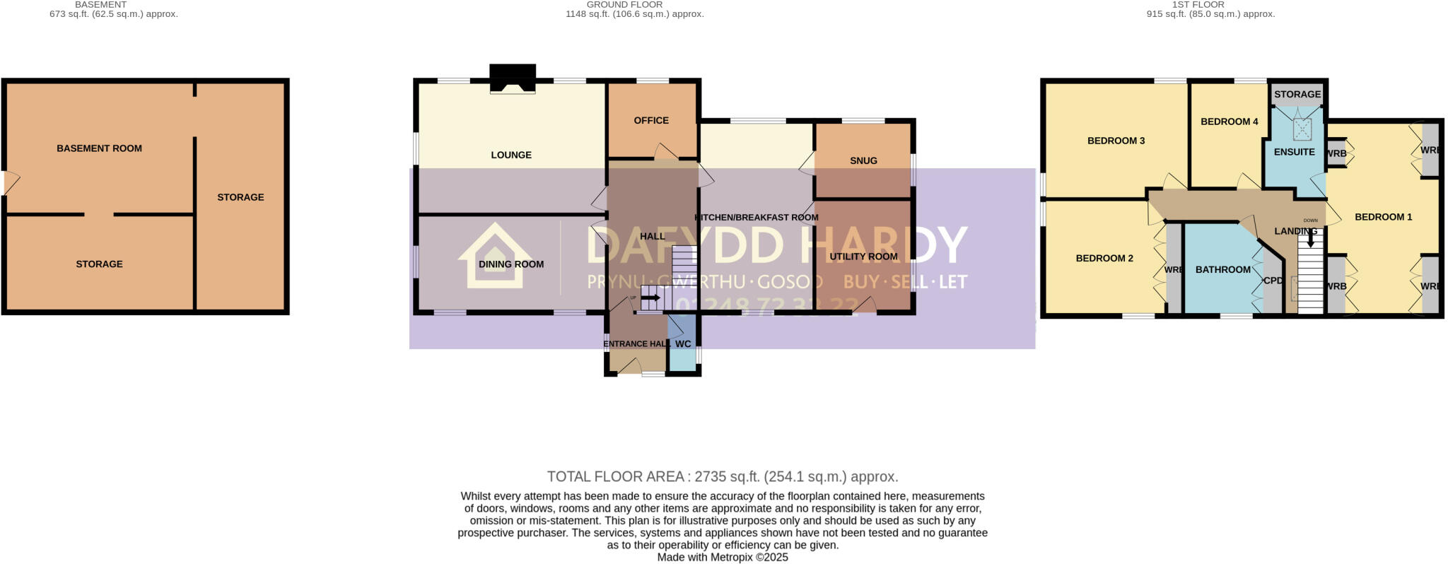 Rowen, Conwy, LL32 floorplan
