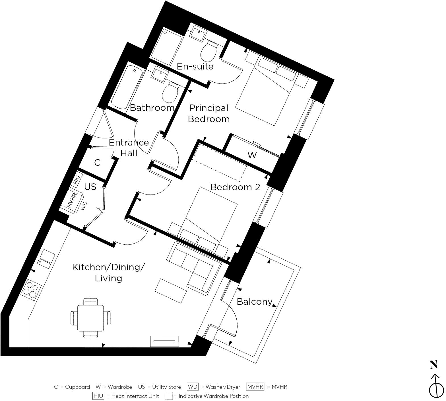 27, Lampton Parkside, Hounslow,
TW3 floorplan