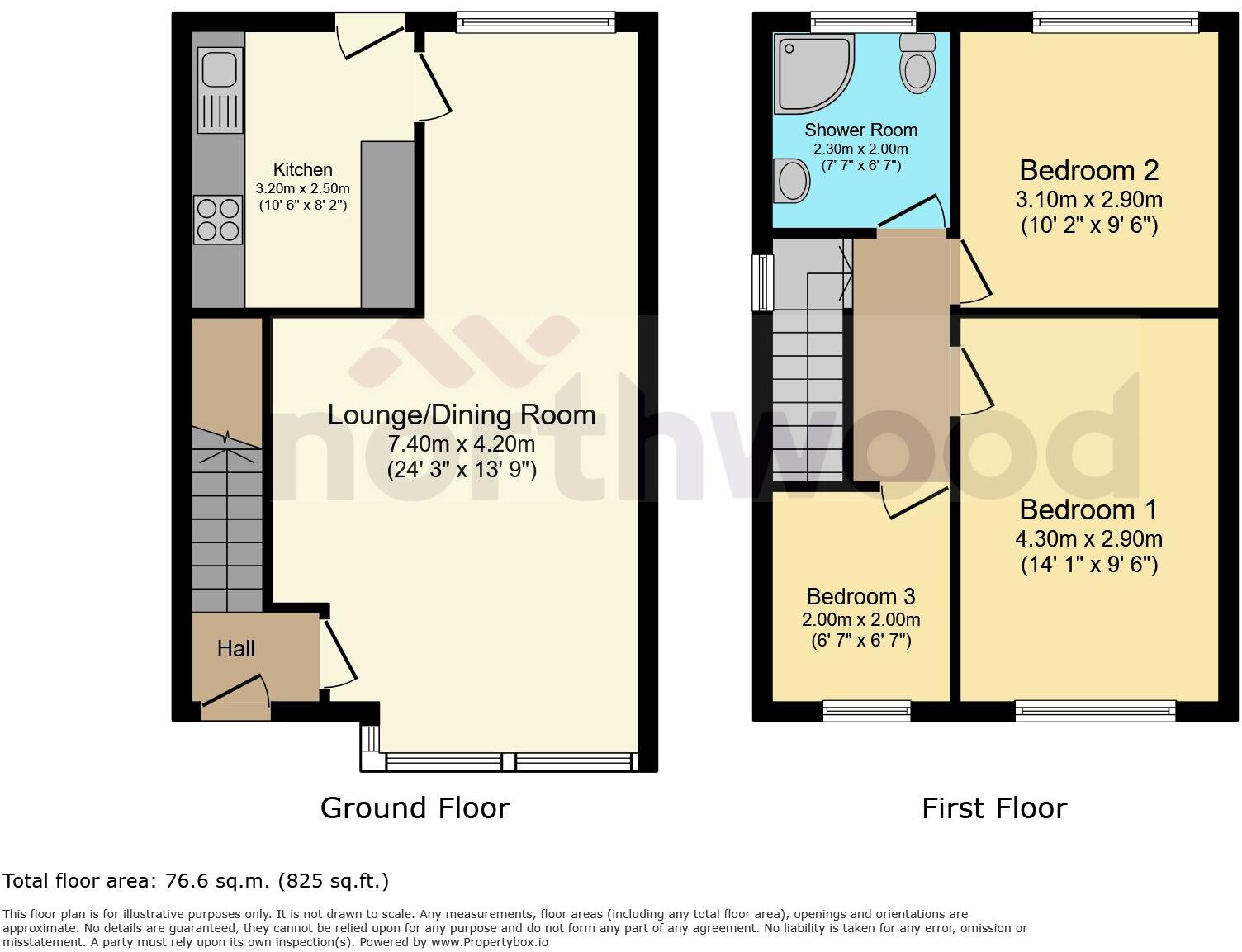 Spring Close, Lees, Oldham, OL4 floorplan