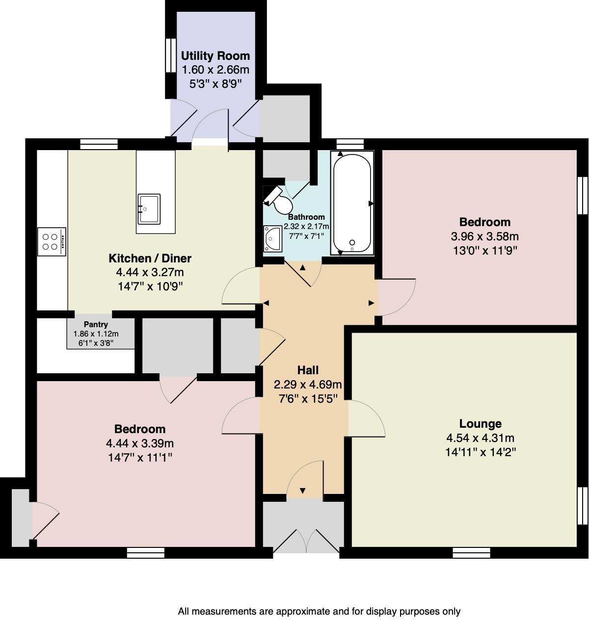 184, West Princes Street, Helensburgh, Argyll And Bute G84 floorplan