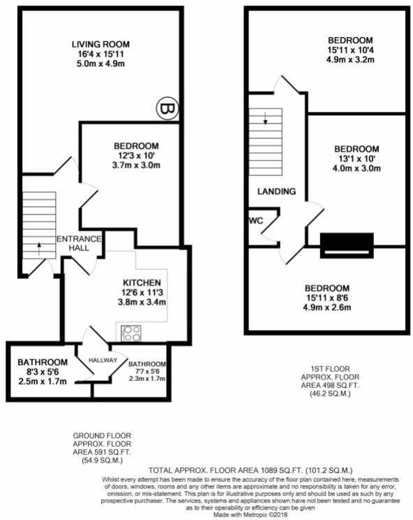  53a Lenton Boulevard, Nottingham, NG7 2FQ floorplan
