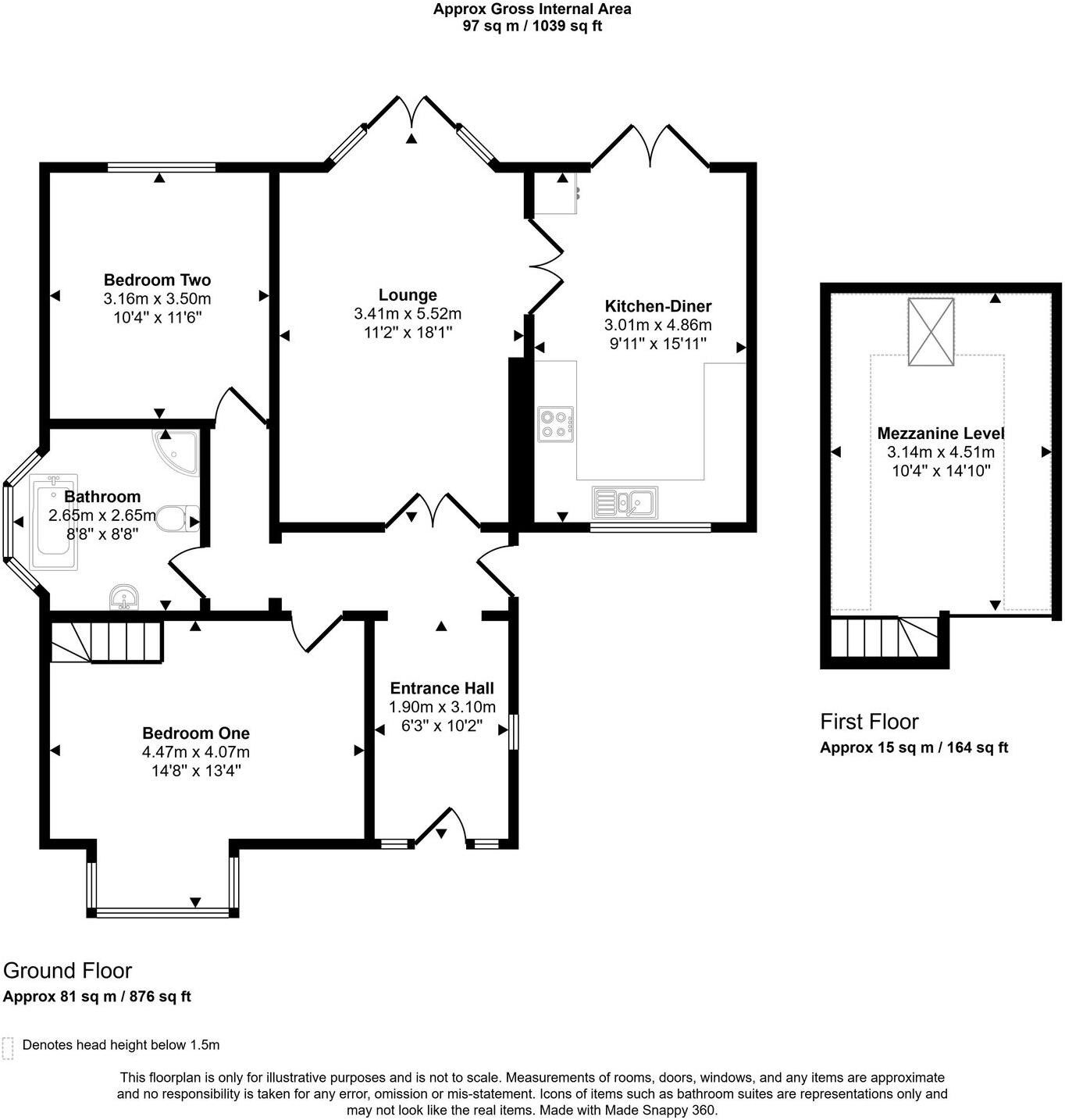 Abergele Road, Llanddulas, Abergele, LL22 8EN floorplan