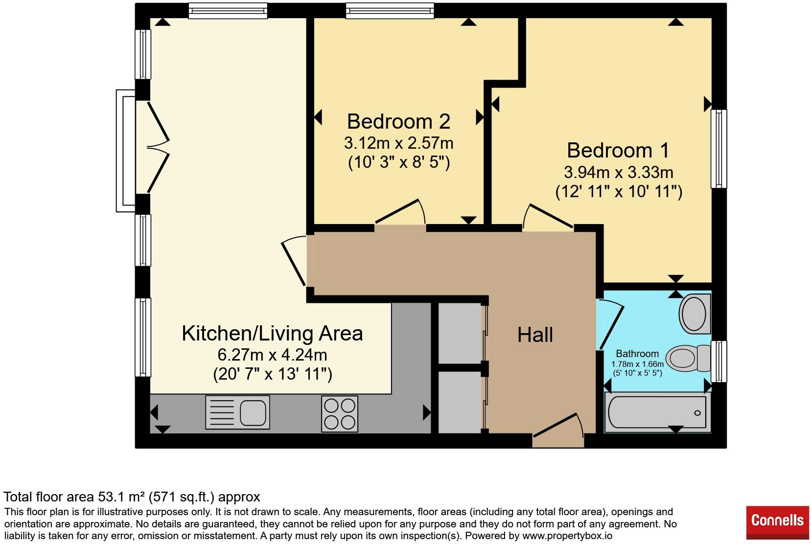 Davidson Drive, Fair Oak, Eastleigh floorplan