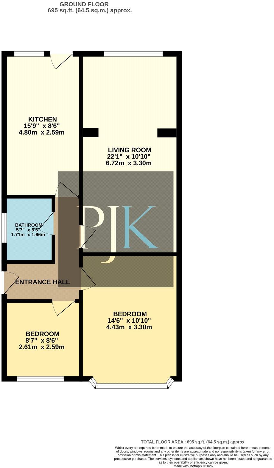 Thompson Road, Denton, Tameside, M34 floorplan
