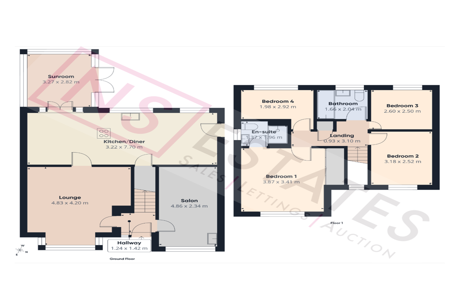 Southwood, Coulby Newham, Middlesbrough, TS8 floorplan