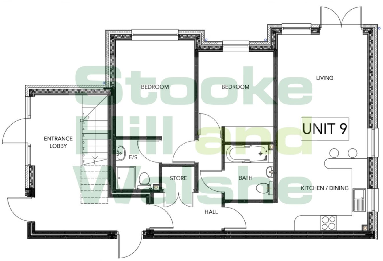 King Georges View , Hinton Road, Hereford, HR2 floorplan