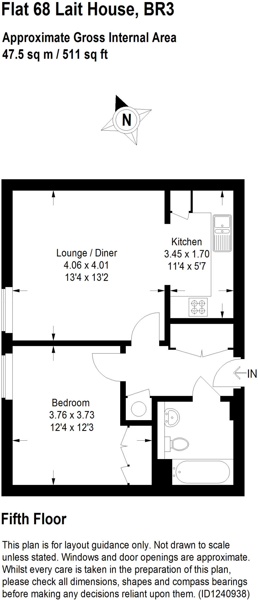 Lait House, 1 Albemarle Road, Beckenham, Kent, BR3 floorplan