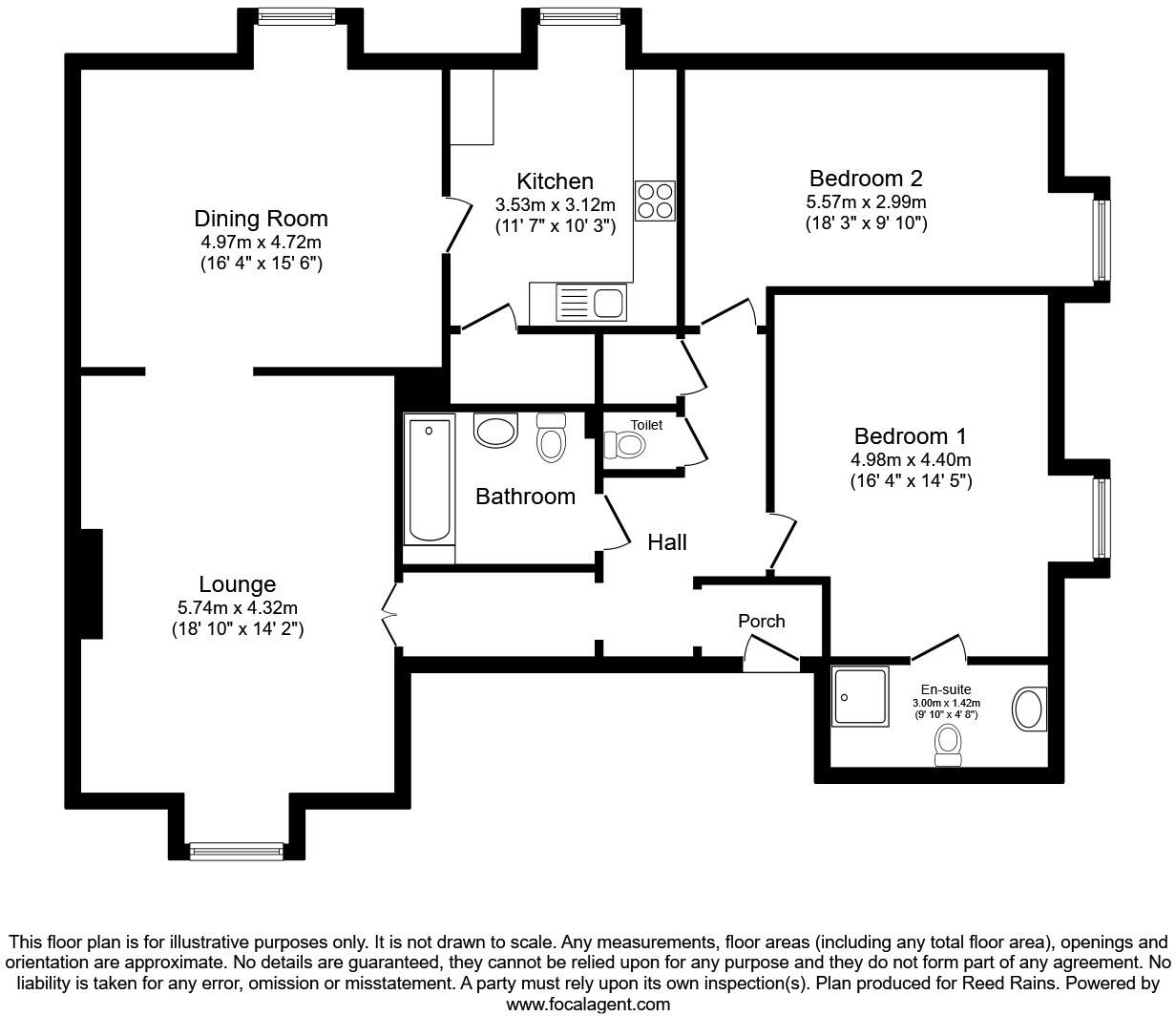 Queenswood Road, Sheffield, S6 floorplan