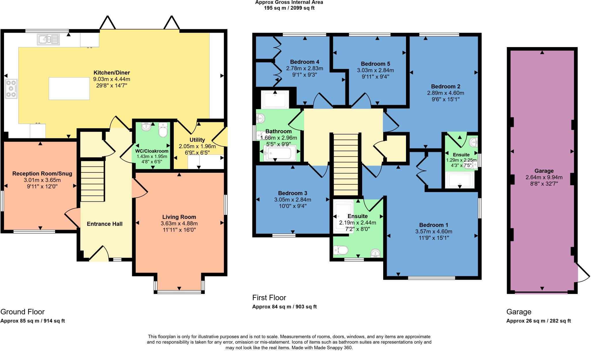 Wagtail Close, Bude, Cornwall, EX23 floorplan