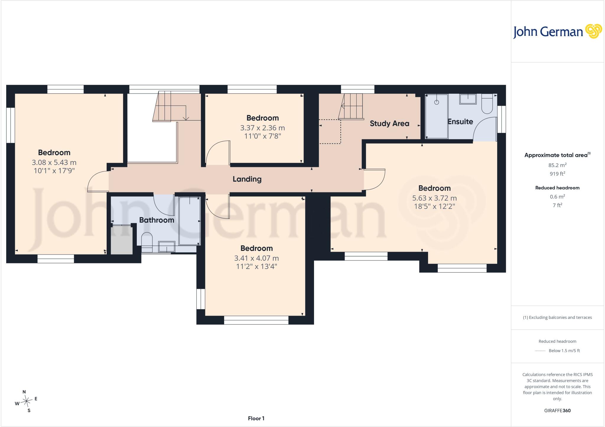 Withington Lane, Leigh floorplan