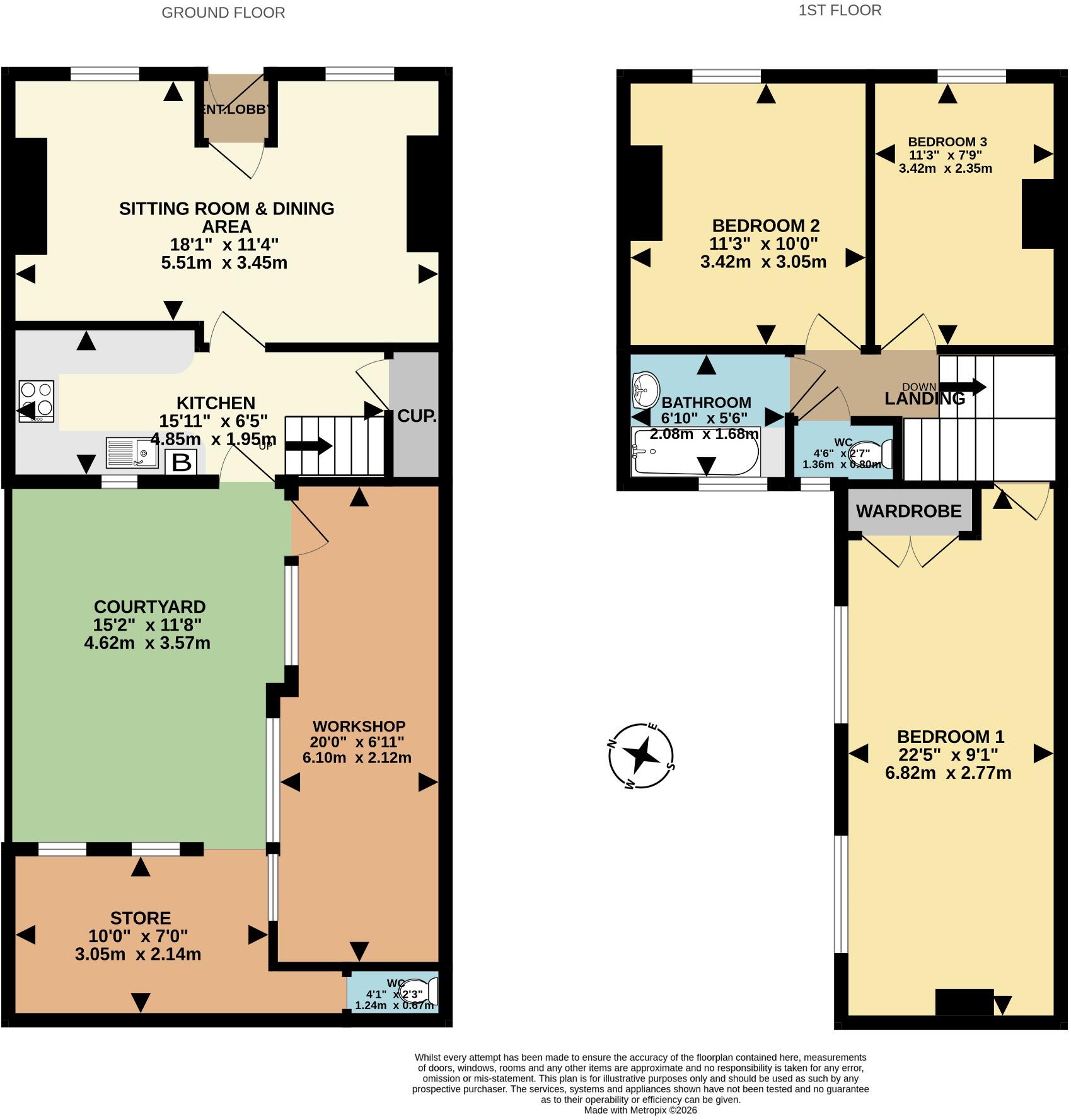 George Street Exmouth floorplan