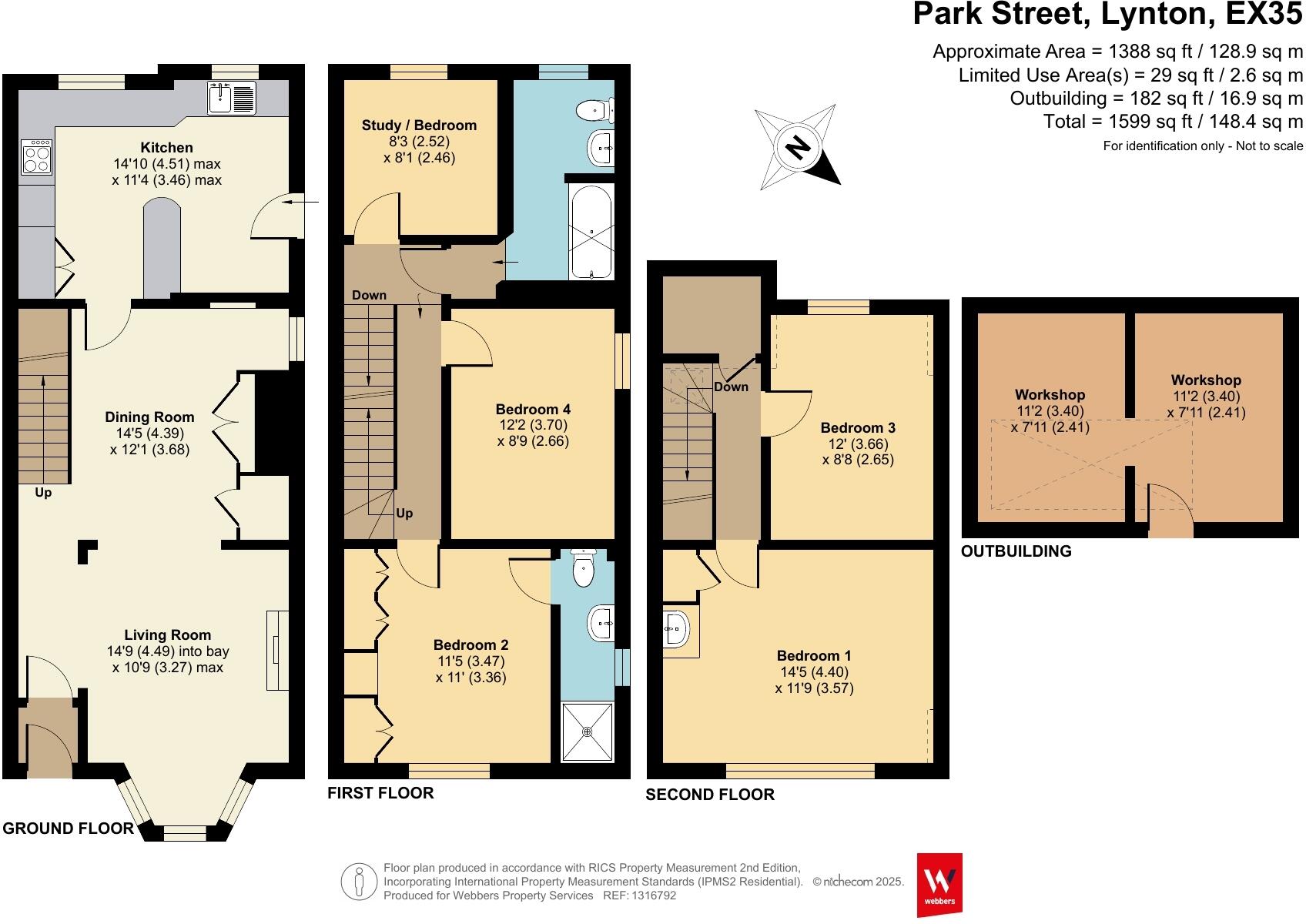 Park Street, Lynton, Devon, EX35 floorplan