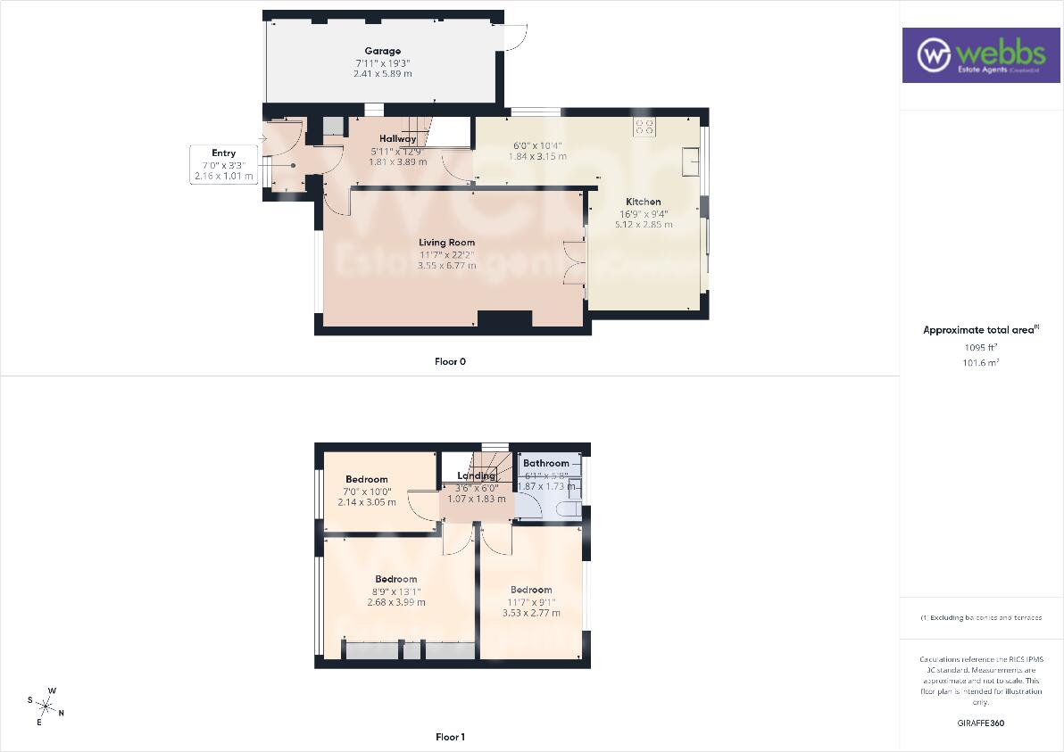 Bothwell Road, Croydon floorplan