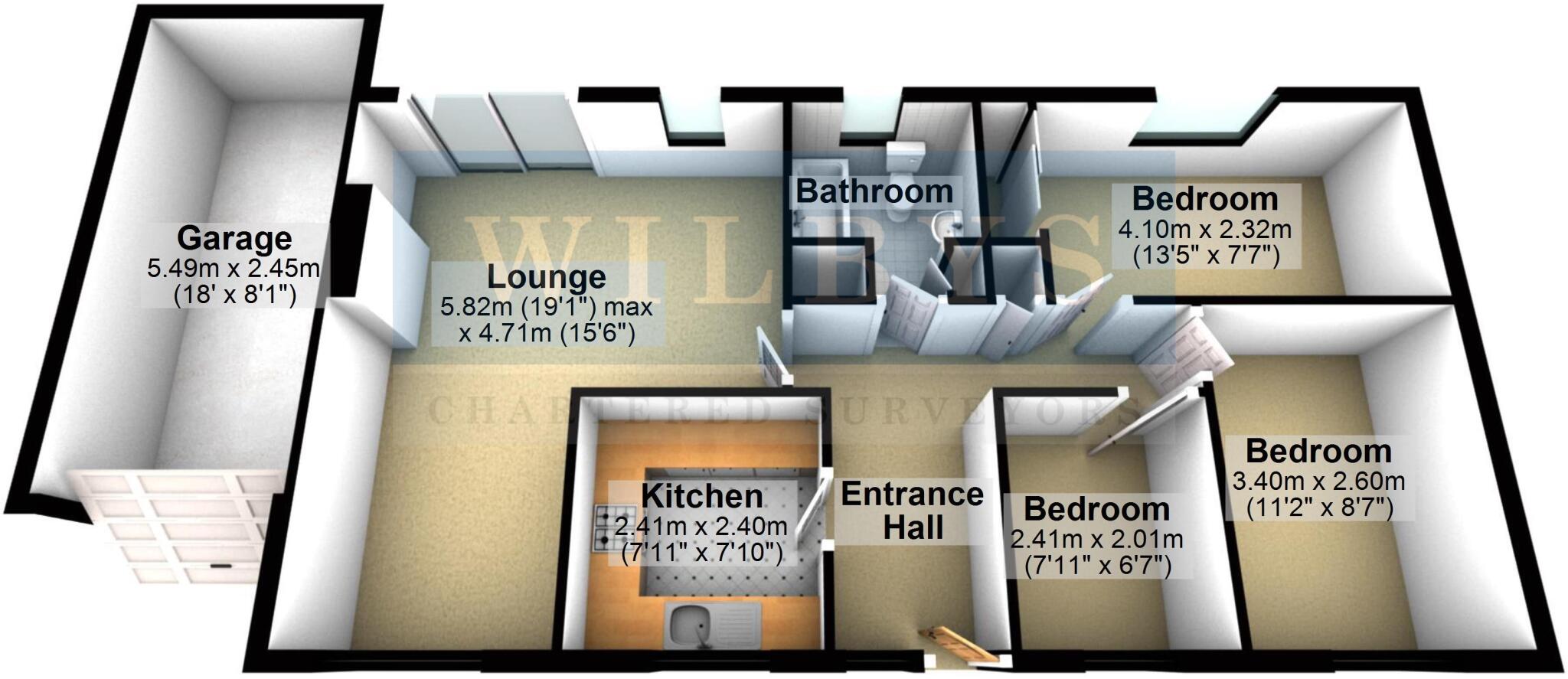 Birchfield Crescent, Dodworth, Barnsley floorplan