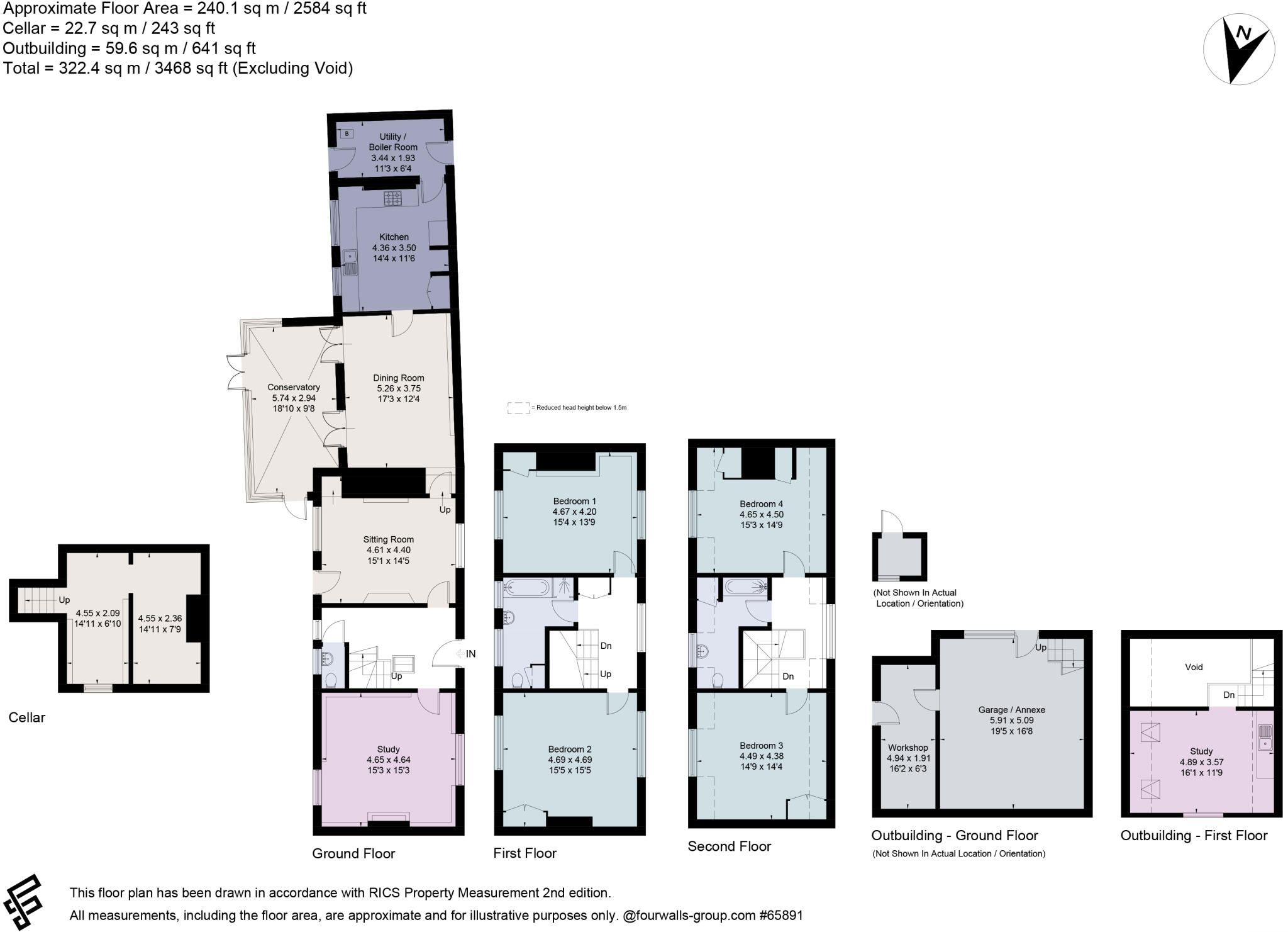 Church Way, Iffley, Oxford, Oxfordshire, OX4 floorplan