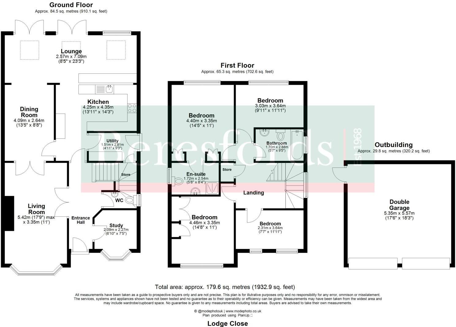 Lodge Close, Hutton, CM13 floorplan