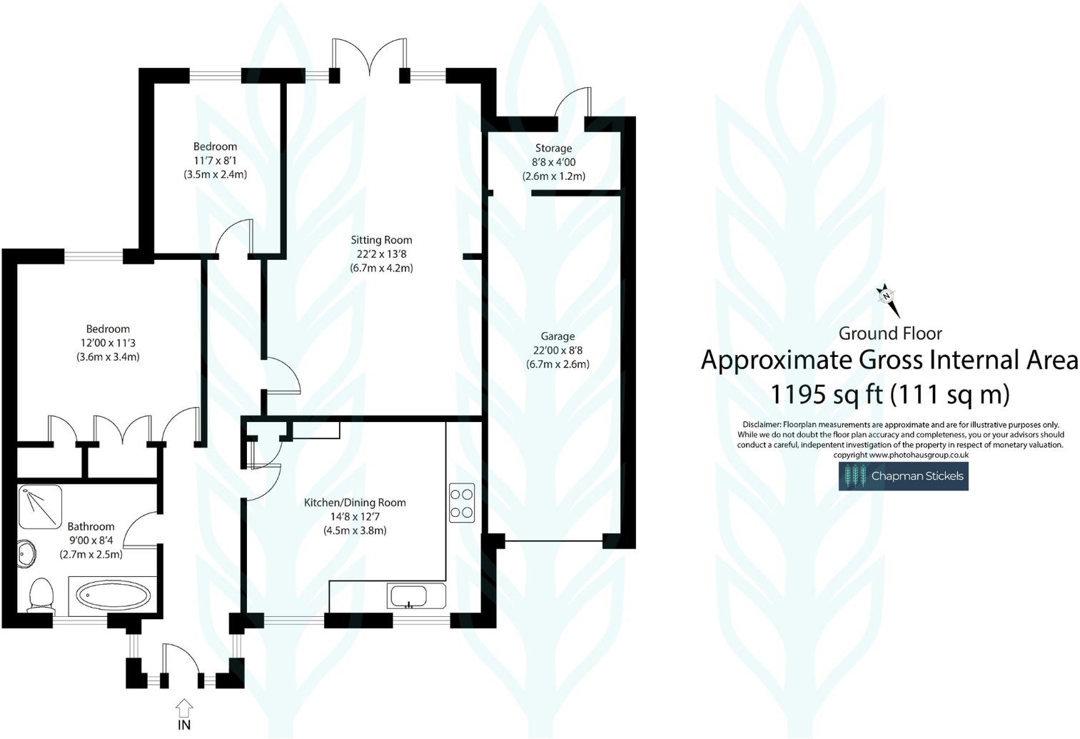 9 Aldous Close, East Bergholt floorplan