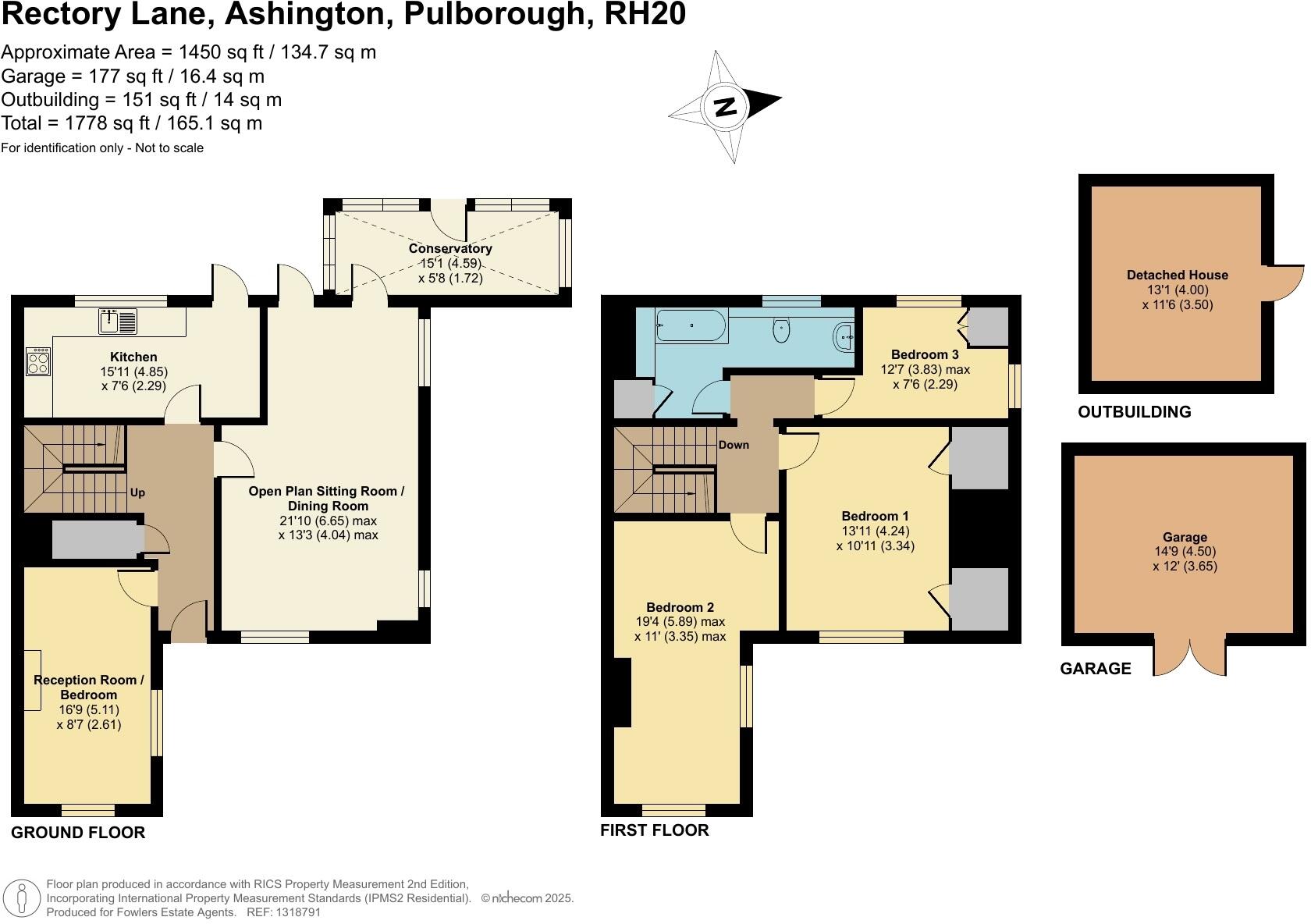 Ashington - semi-detached home floorplan