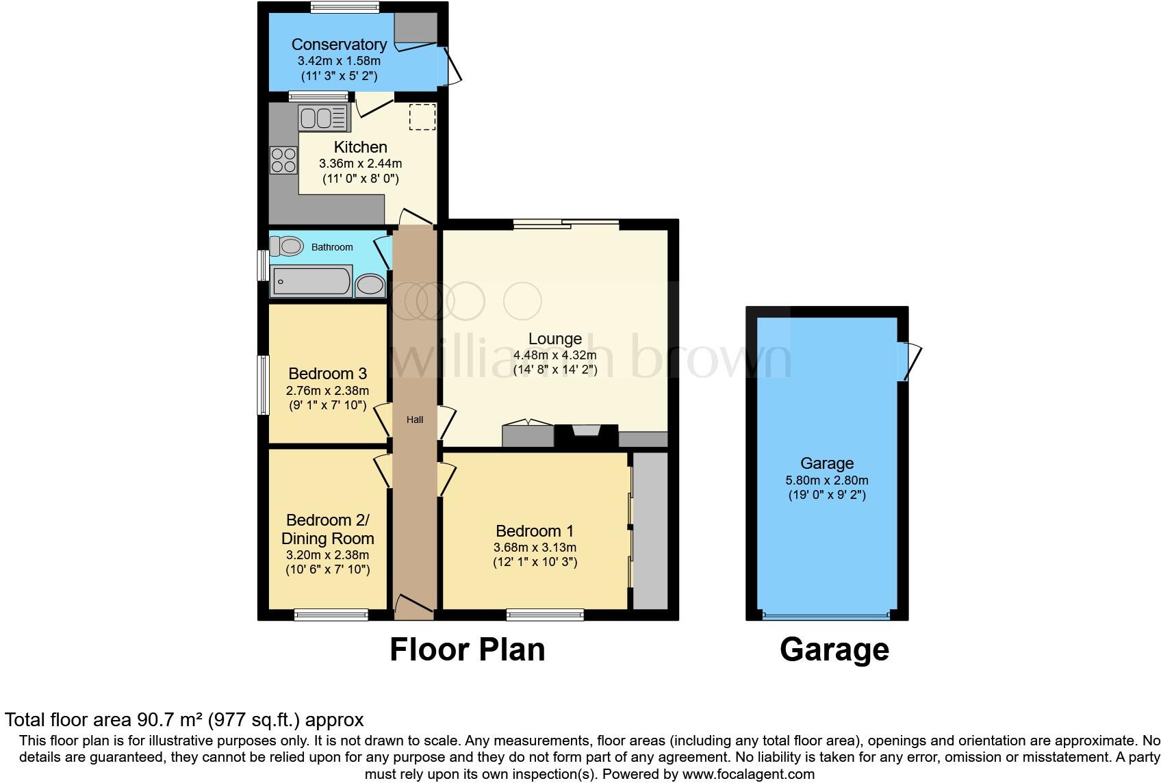 Boyd Avenue, Dereham floorplan