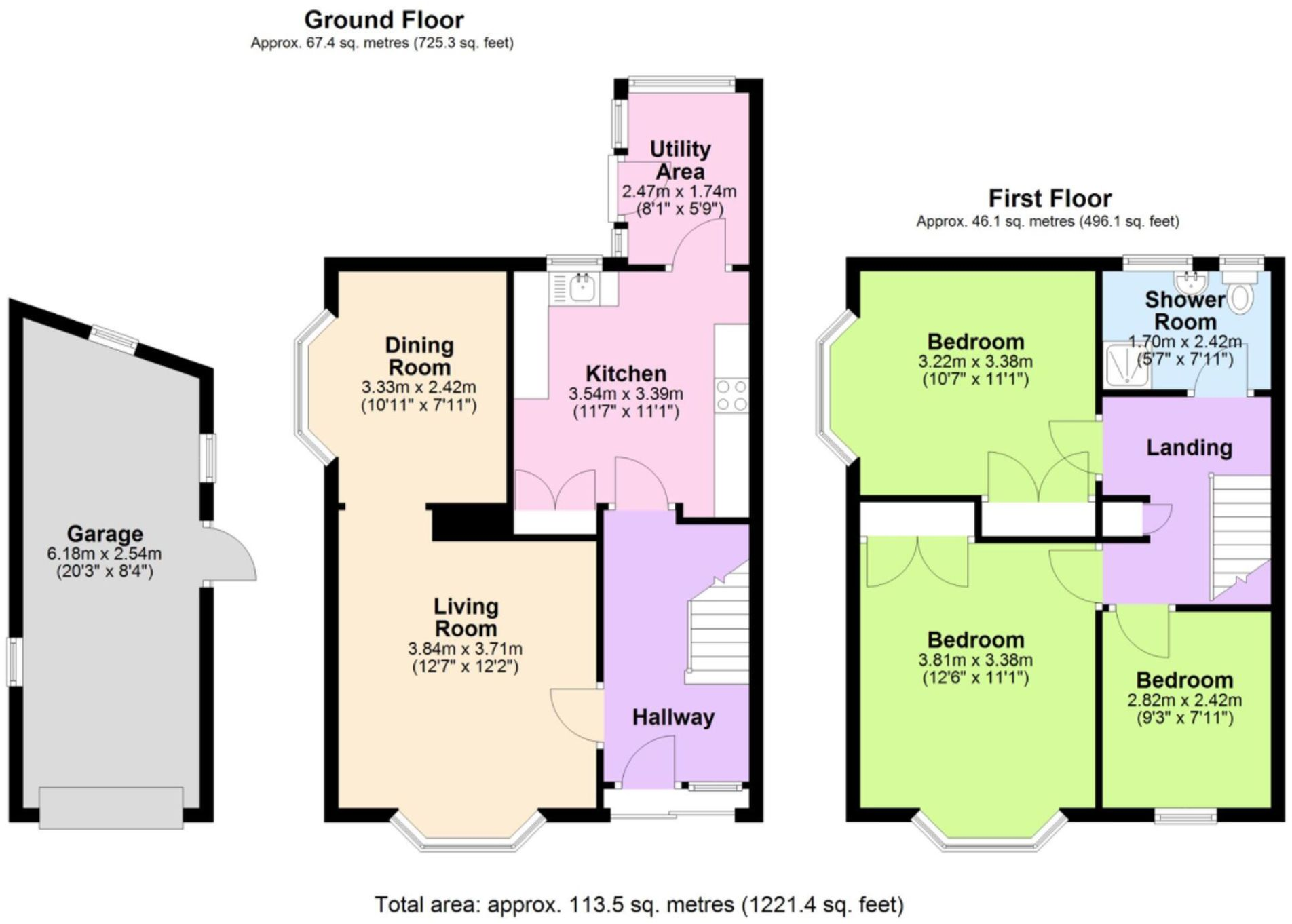 Weston Drive, Wellington, TF1 floorplan