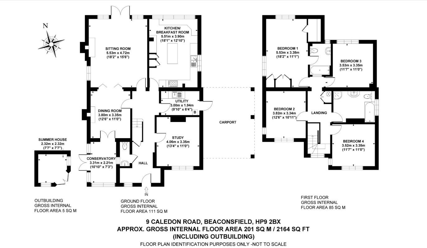 Caledon Road, Beaconsfield, HP9 floorplan