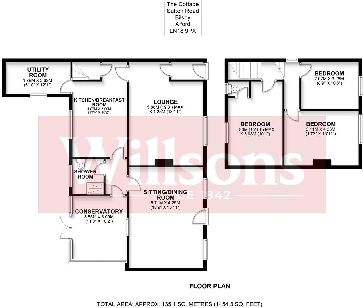 Sutton Road, Bilsby, Alford floorplan