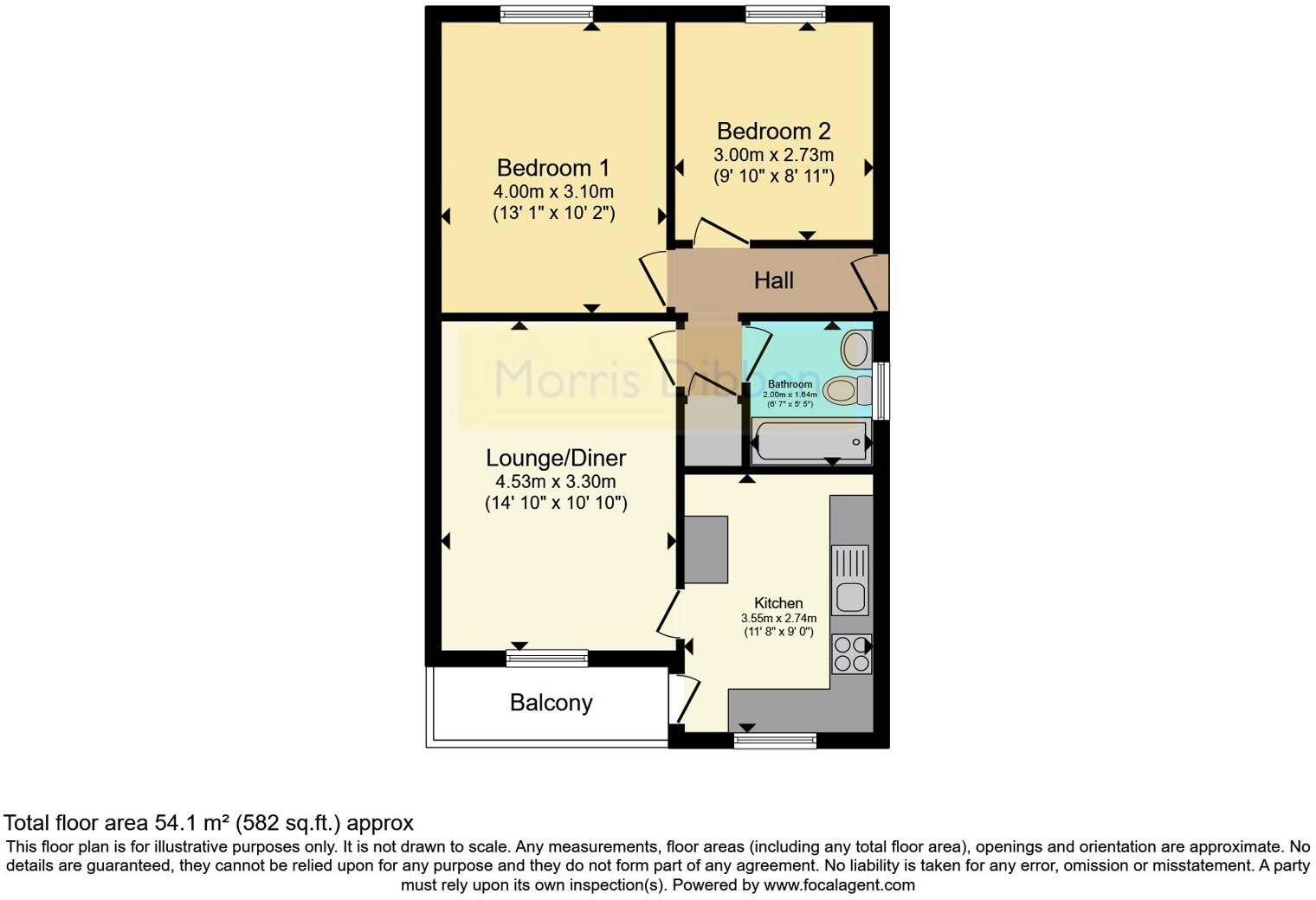 Southwood Road, Hayling Island, Hampshire, PO11 floorplan