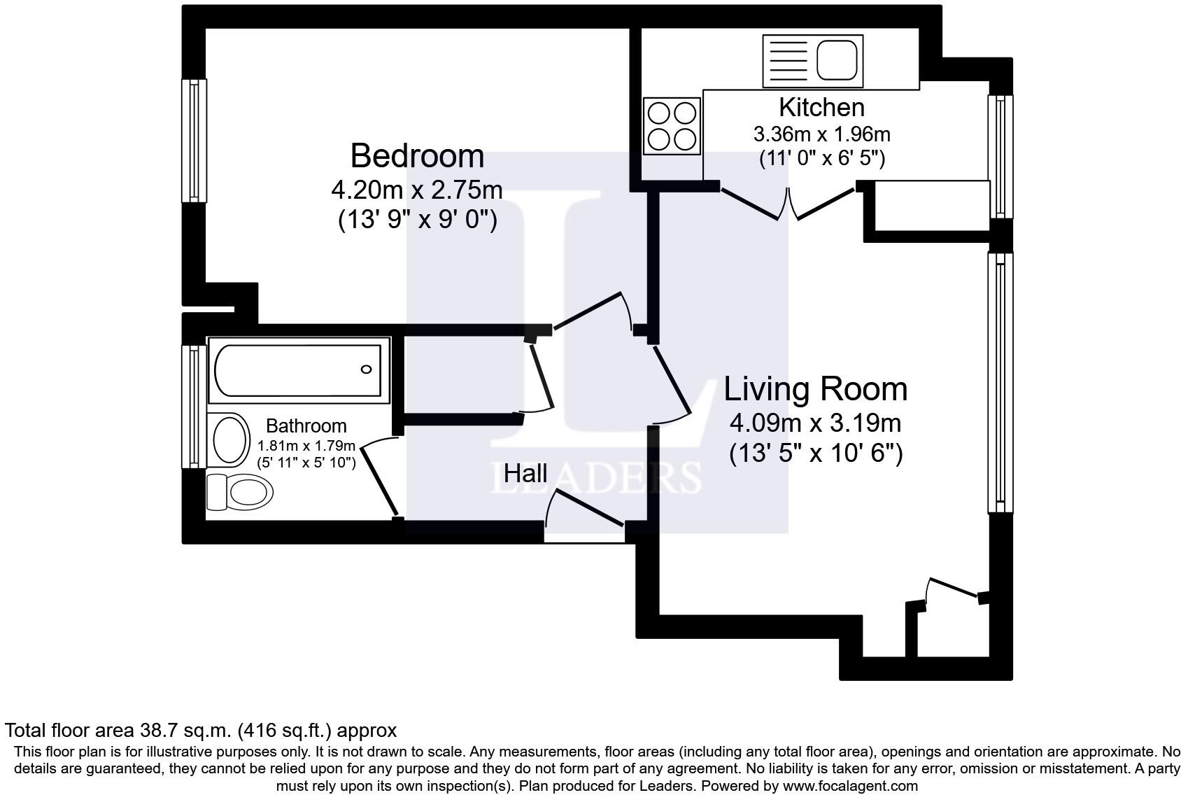 Hornbeams, Harlow, CM20 floorplan