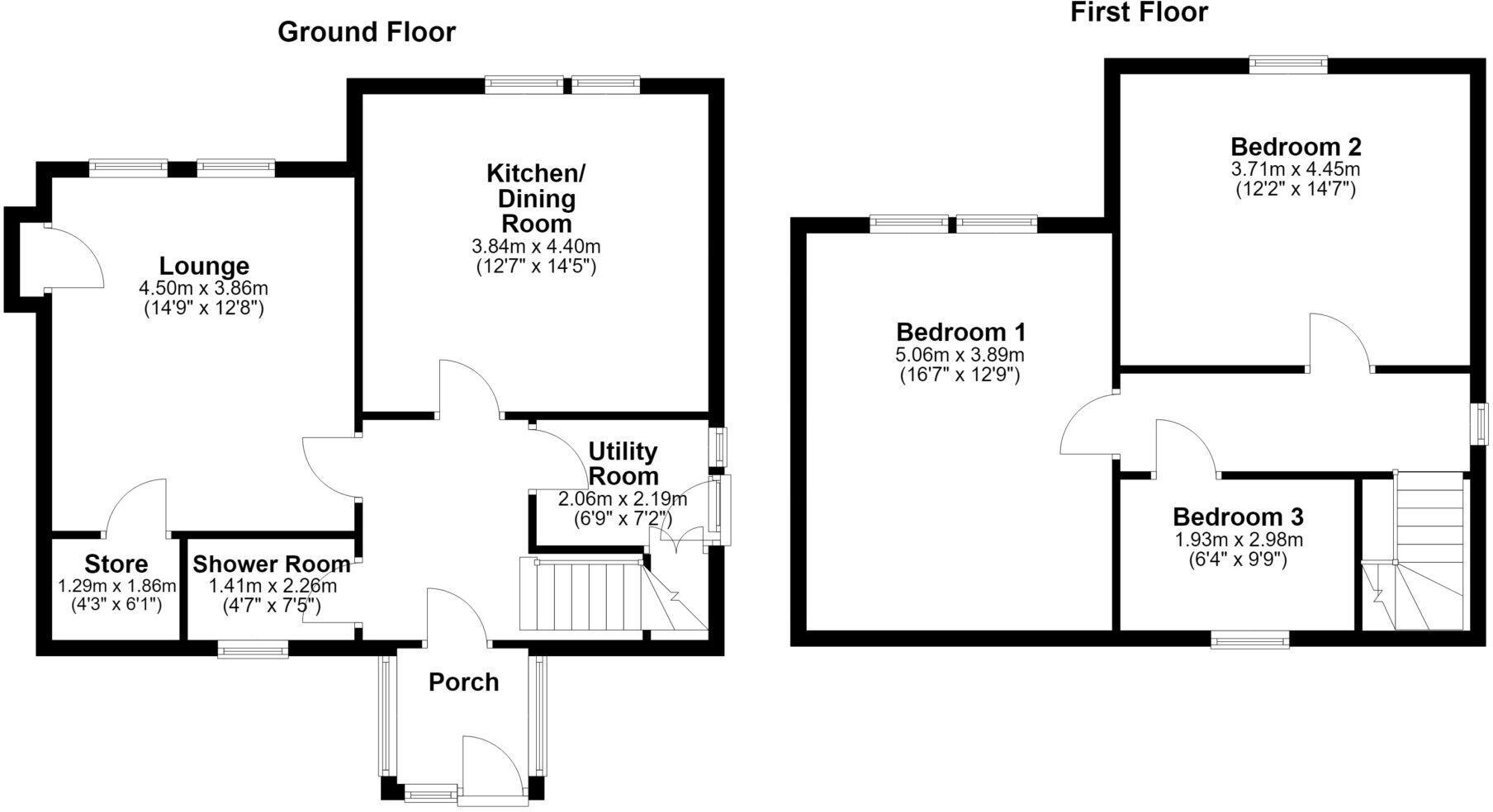 17 Parkend Road, Saltcoats, KA21 5PL floorplan