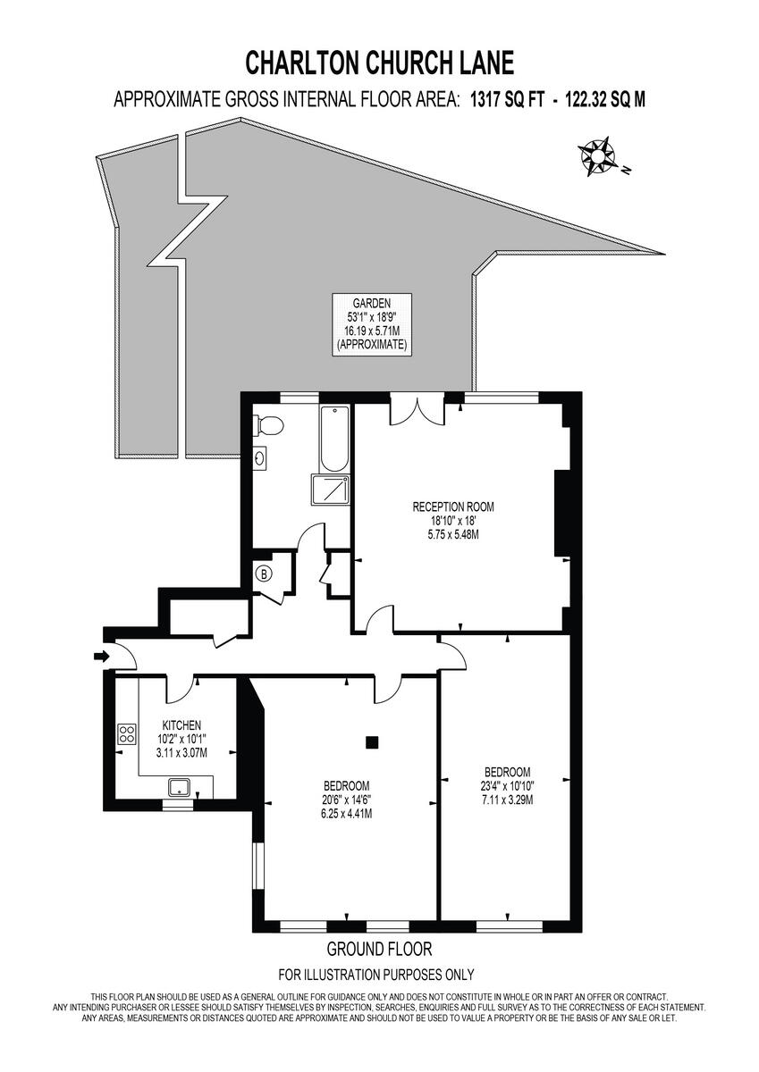 Charlton Church Lane, Charlton floorplan