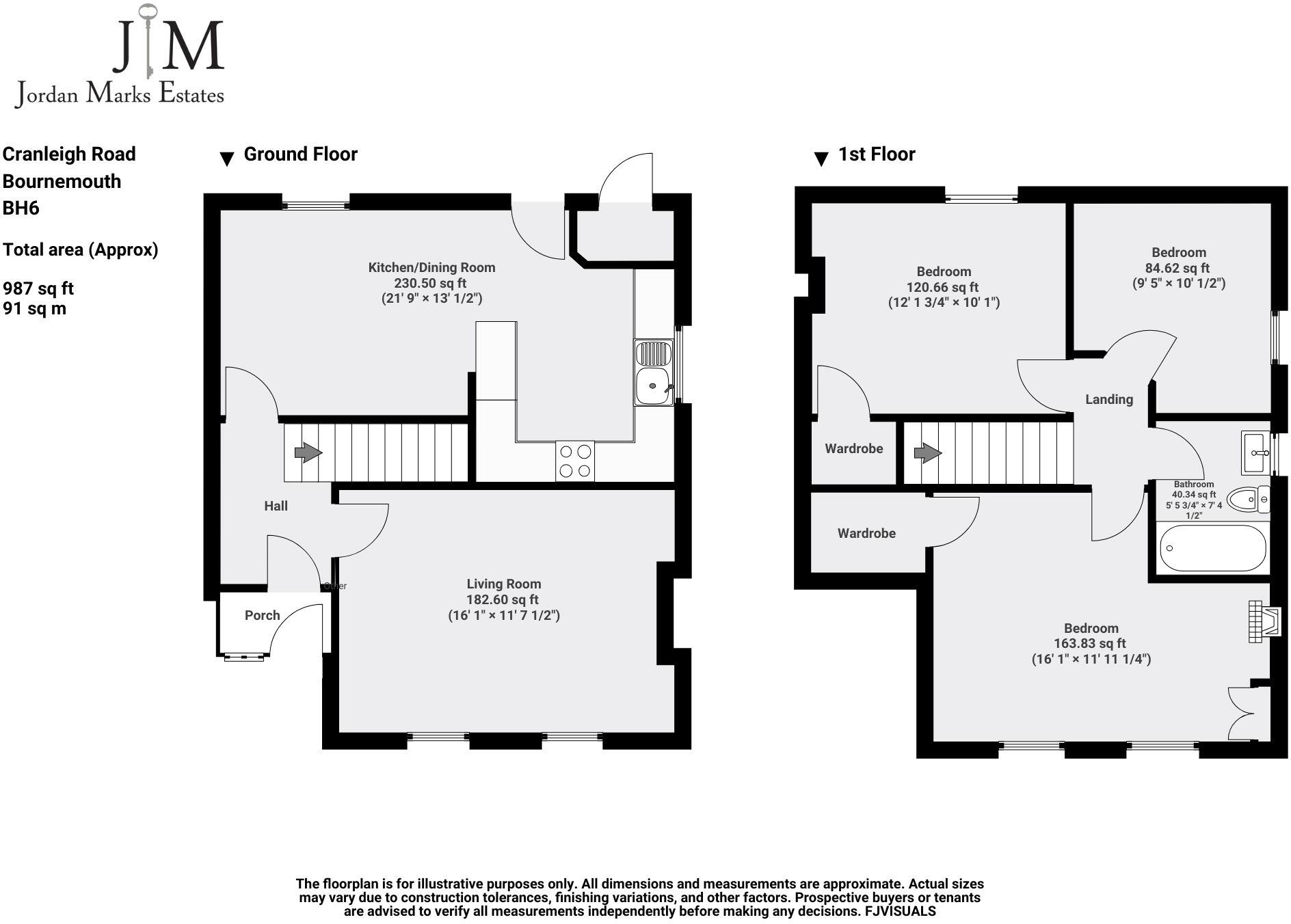 Cranleigh Road, Bournemouth, Dorset, BH6 floorplan