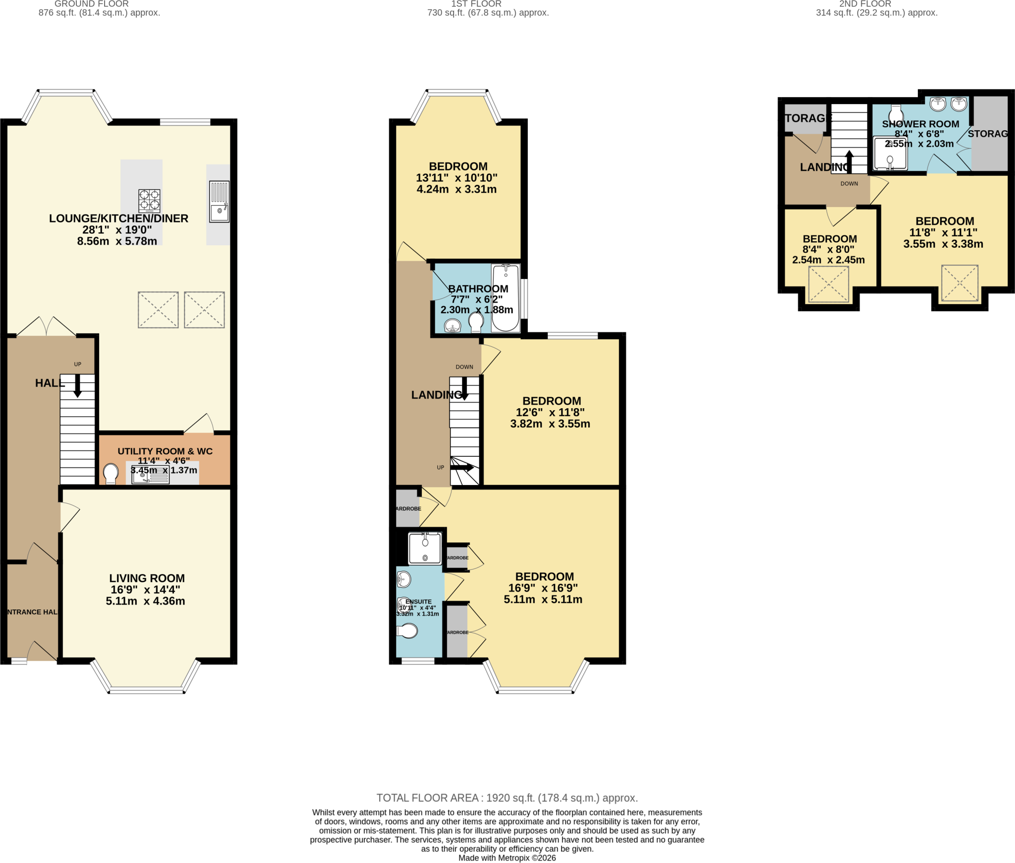 Carmarthen Road, Bristol, BS9 floorplan