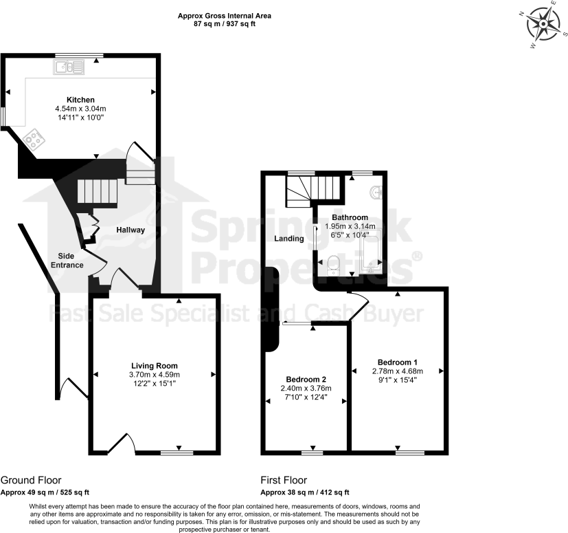 High Street, North Tawton, Devon floorplan