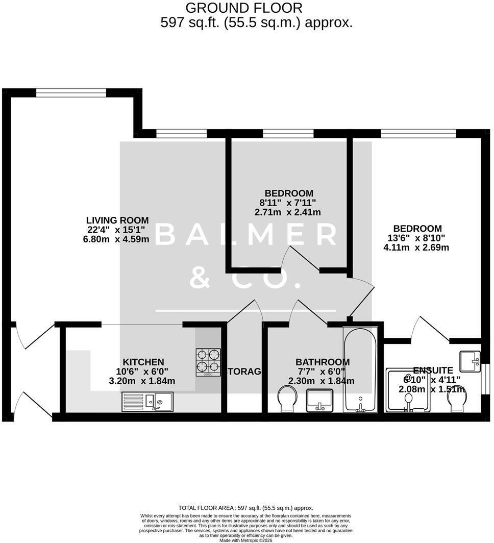 Oxford Street, Leigh, WN7 floorplan