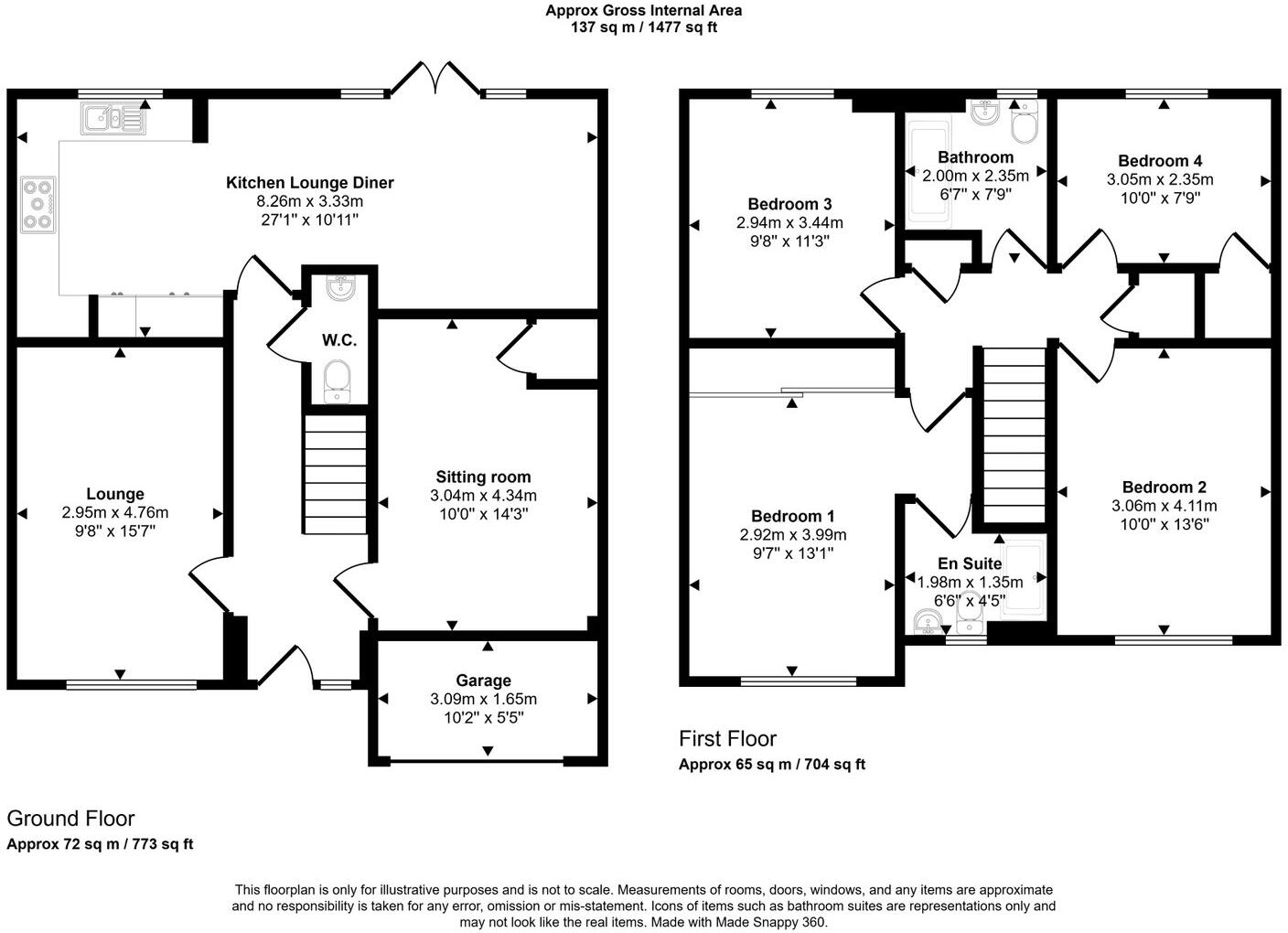 Great West Gardens, Nunthorpe floorplan