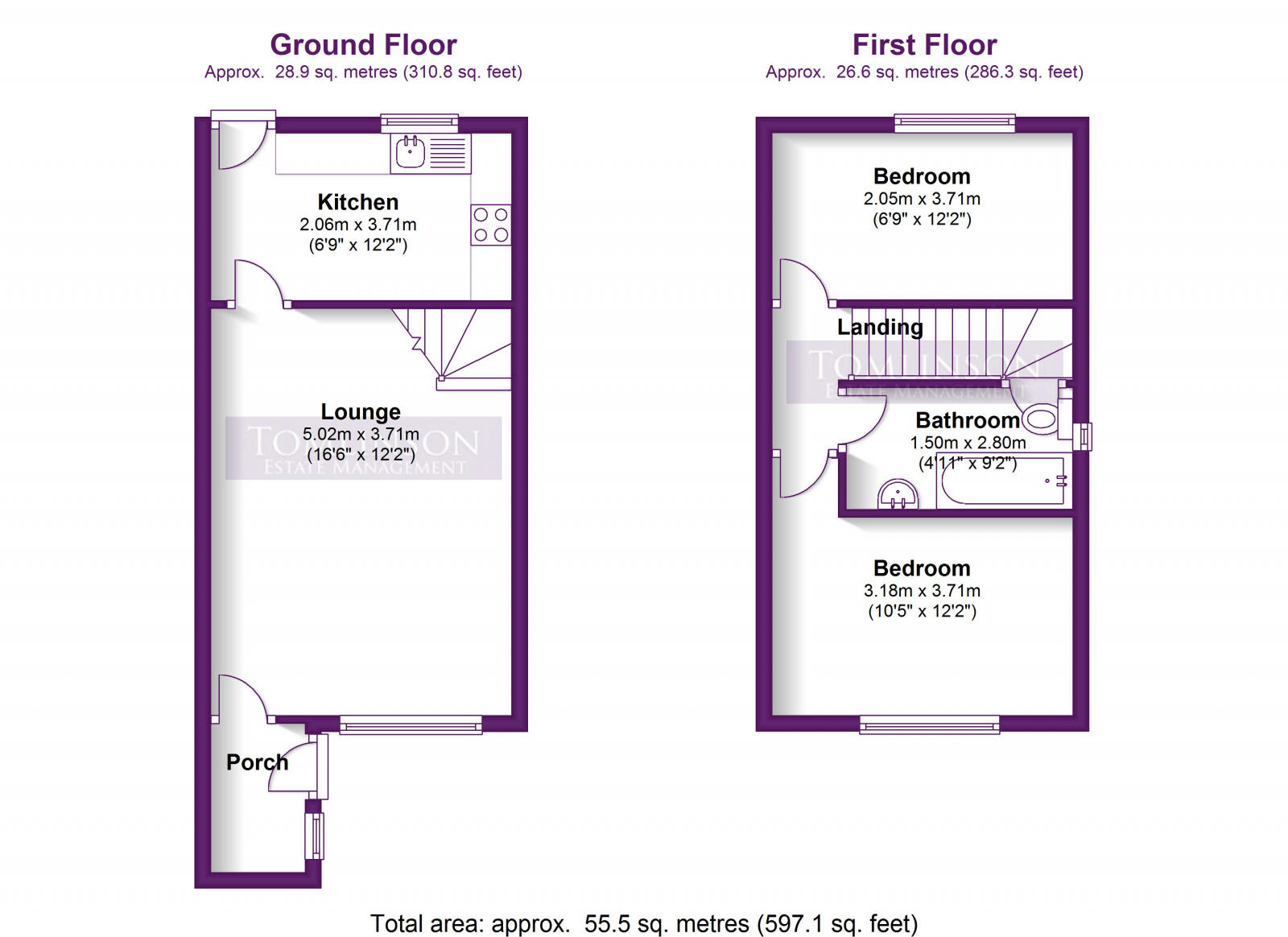 Bedarra Grove, Lenton, Nottingham, NG7 2EJ floorplan