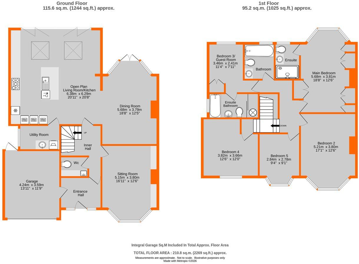 Hayes Way, Park Langley, Beckenham, BR3 floorplan