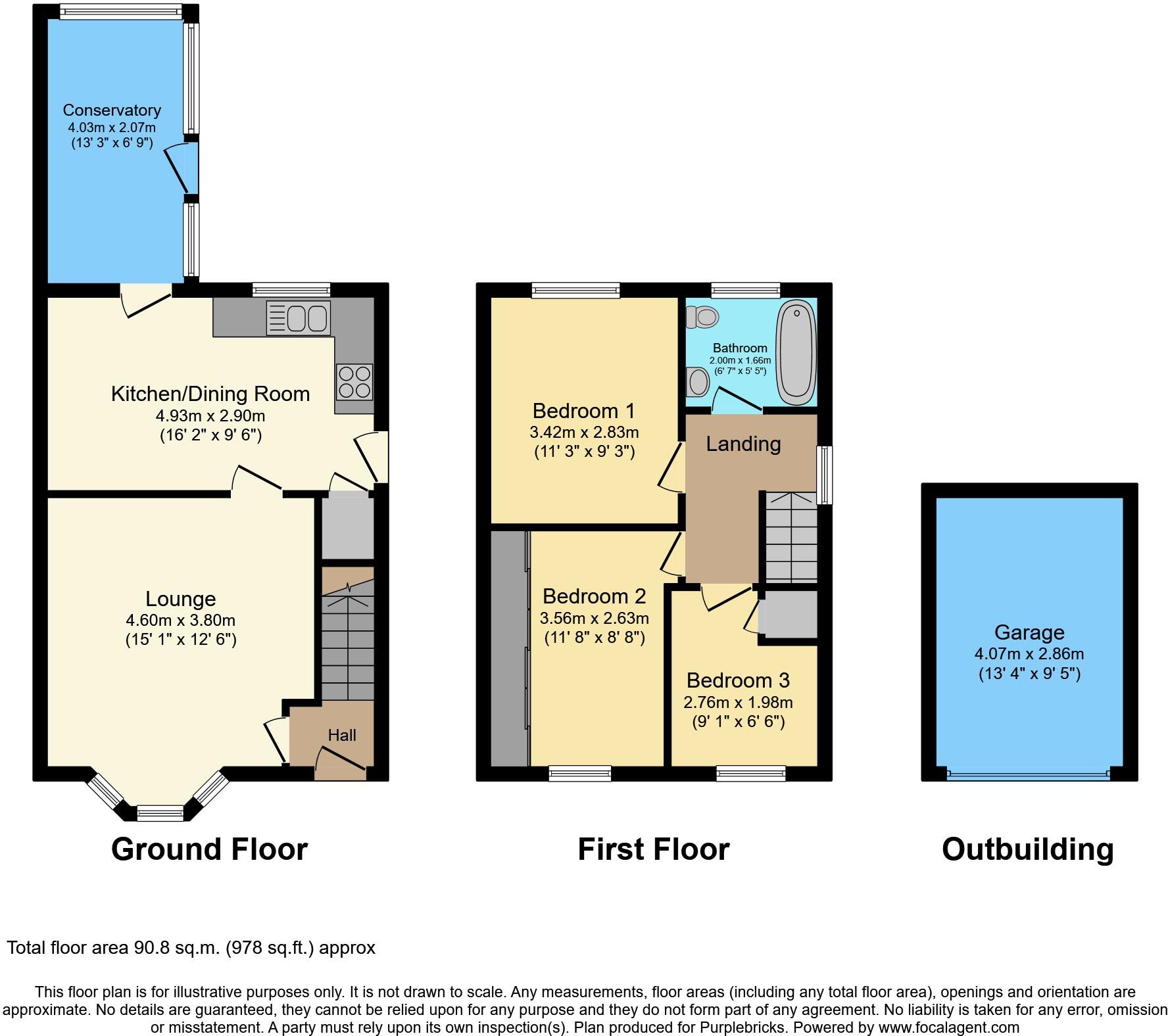 The Peak, Shirebrook, NG20 floorplan