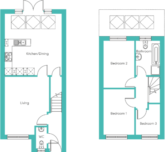 Hive Grove, Warton, PR4 floorplan