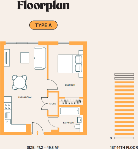 Candleriggs, 130 Trongate, Glasgow, Glasgow City floorplan