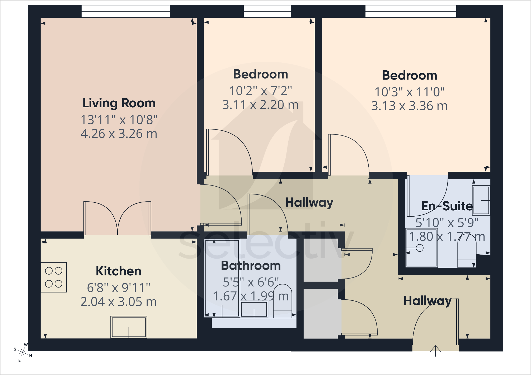 Beadnall House, Lingwood Court, Thornaby, TS17 floorplan